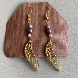 Gold Leaf Earrings